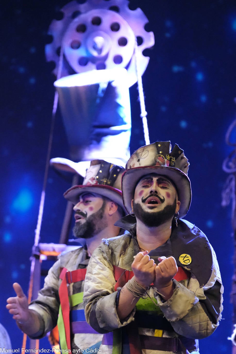 FOTOS: La comparsa &#039;Donde fuimos felices&#039; en el COAC 2024, del Carnaval de Cádiz