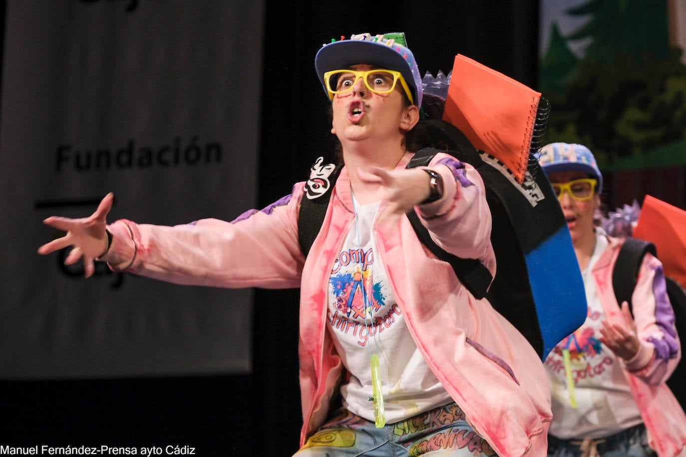 FOTOS: Chirigota &#039;Los gallitanos&#039; en el COAC 2024, del Carnaval de Cádiz