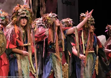 FOTOS: Comparsa 'Cadígenas' en el COAC 2024, del Carnaval de Cádiz