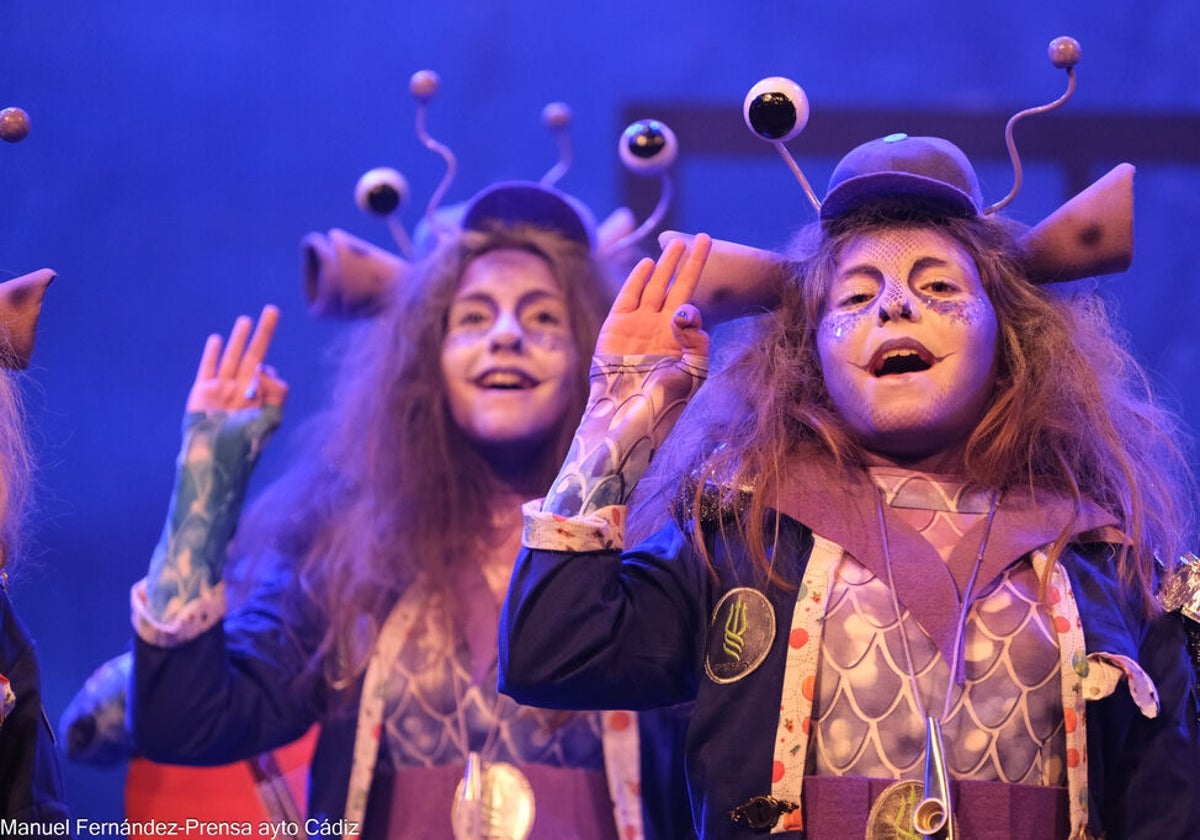 Las hijas de Neptuno, 1º premio de comparsas.