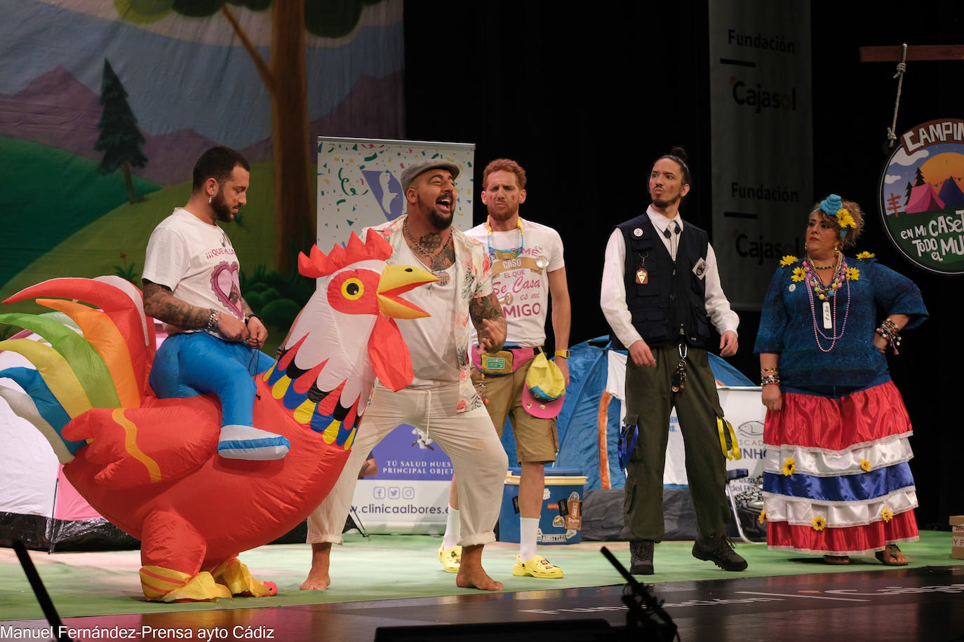 Fotos: Actuación de &#039;En mi caseta cabe todo el mundo&#039; en semis