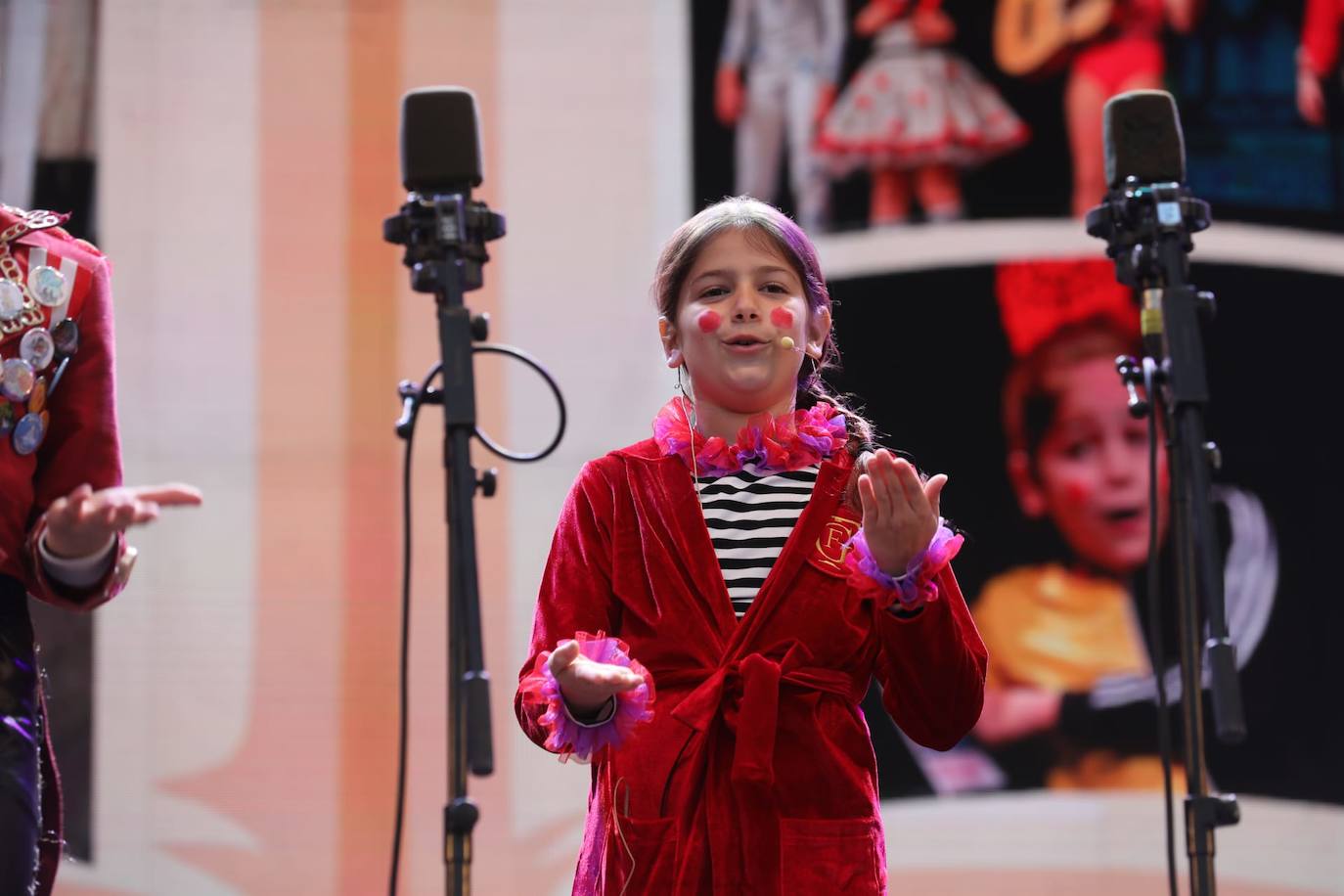 Fotos: Pregón infantil, tanquillos y circuito de agrupaciones en el miércoles de Carnaval