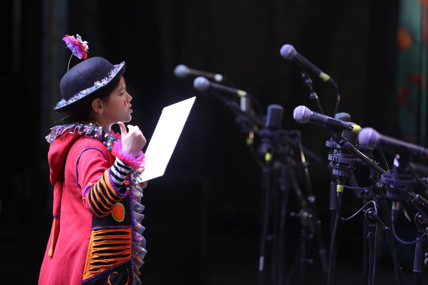 Fotos: Pregón infantil, tanquillos y circuito de agrupaciones en el miércoles de Carnaval