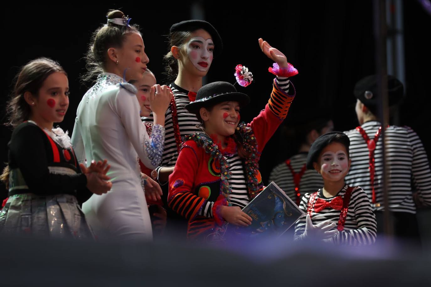 Fotos: Pregón infantil, tanquillos y circuito de agrupaciones en el miércoles de Carnaval