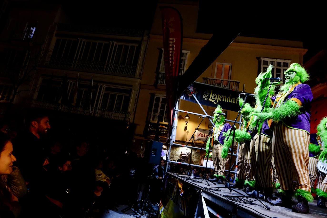 Fotos: Pregón infantil, tanquillos y circuito de agrupaciones en el miércoles de Carnaval