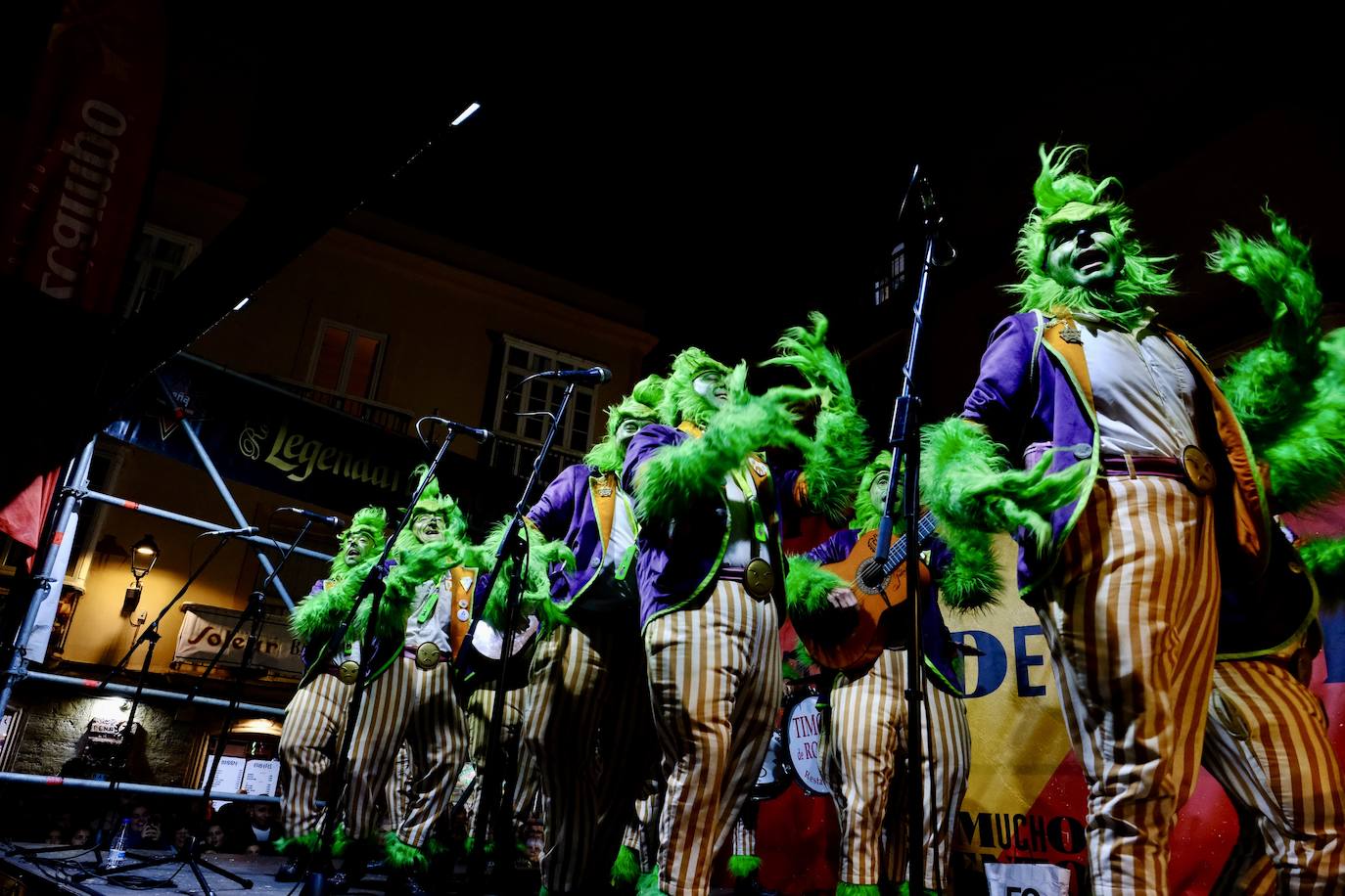 Fotos: Pregón infantil, tanquillos y circuito de agrupaciones en el miércoles de Carnaval