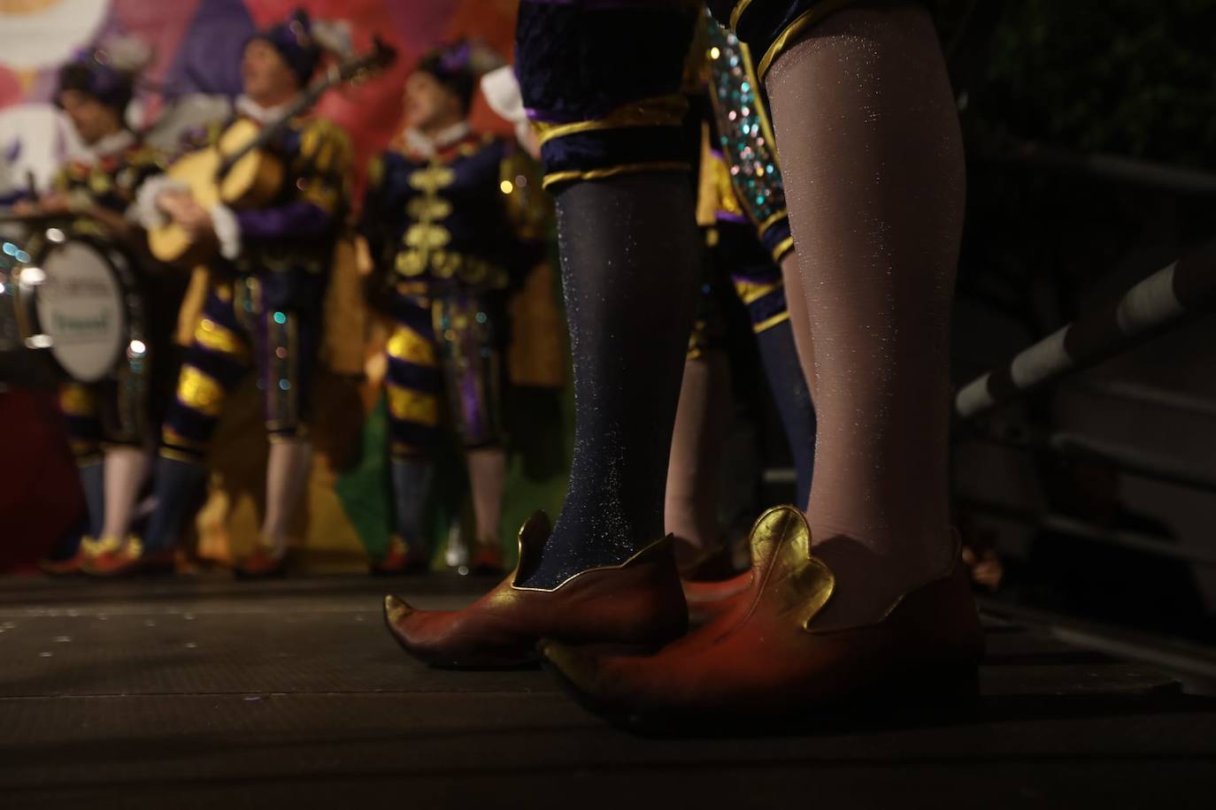 Imágenes del jueves de Carnaval: Tablaos, Aguja de Oro, Javi Medina y Riki Rivera