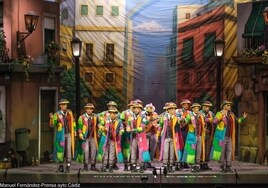 La comparsa 'La alegría de Cádiz', Premio Cajonazo del Carnaval 2024