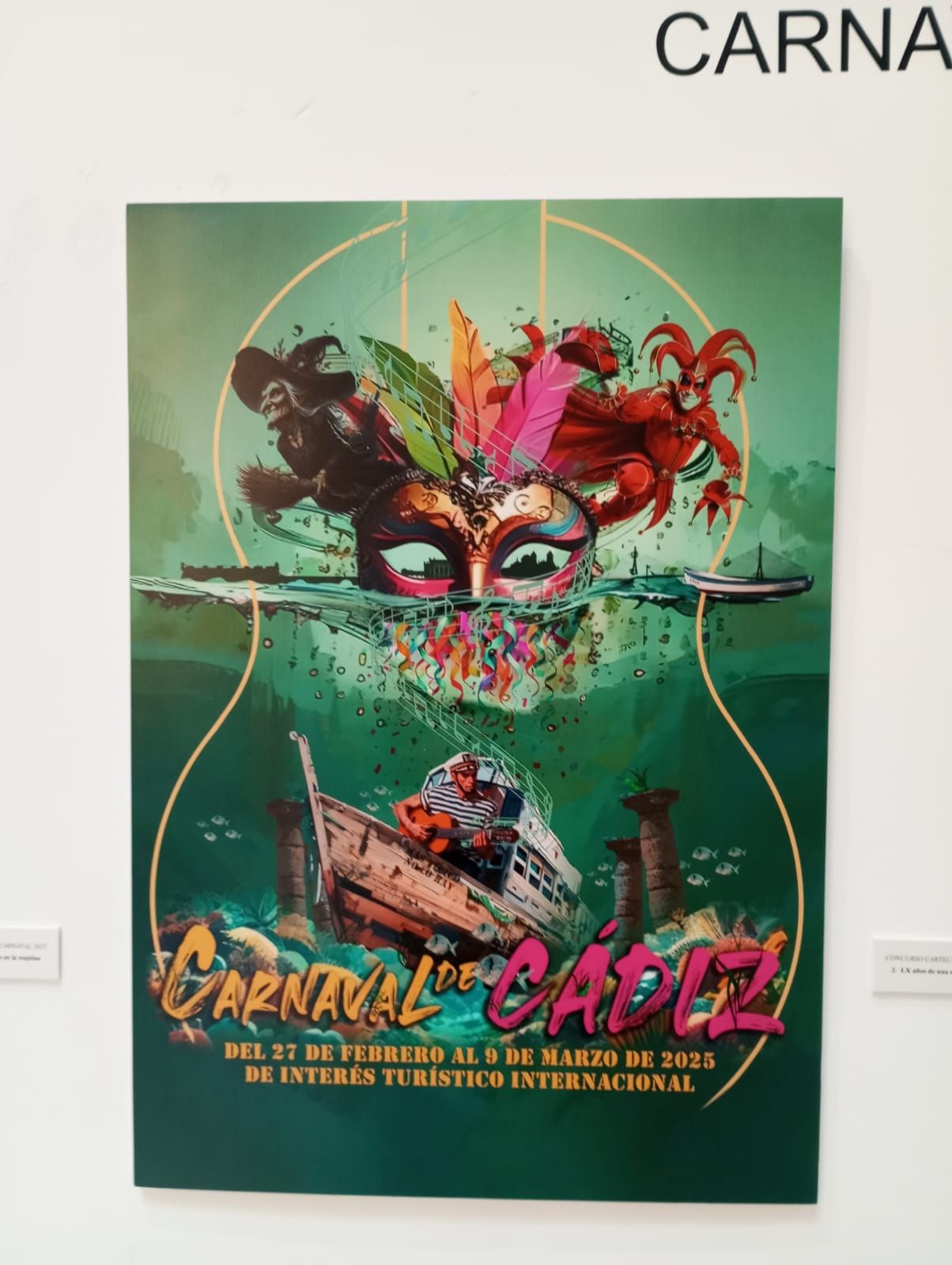 Fotos: la exposición con todos los carteles de Carnaval de Cádiz