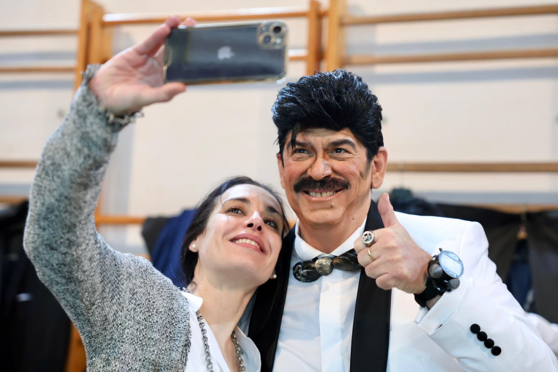 Fotos del día del regreso del &#039;Yuyu&#039; al Falla: ni el camarero Cristian Ventura se lo quiso perder