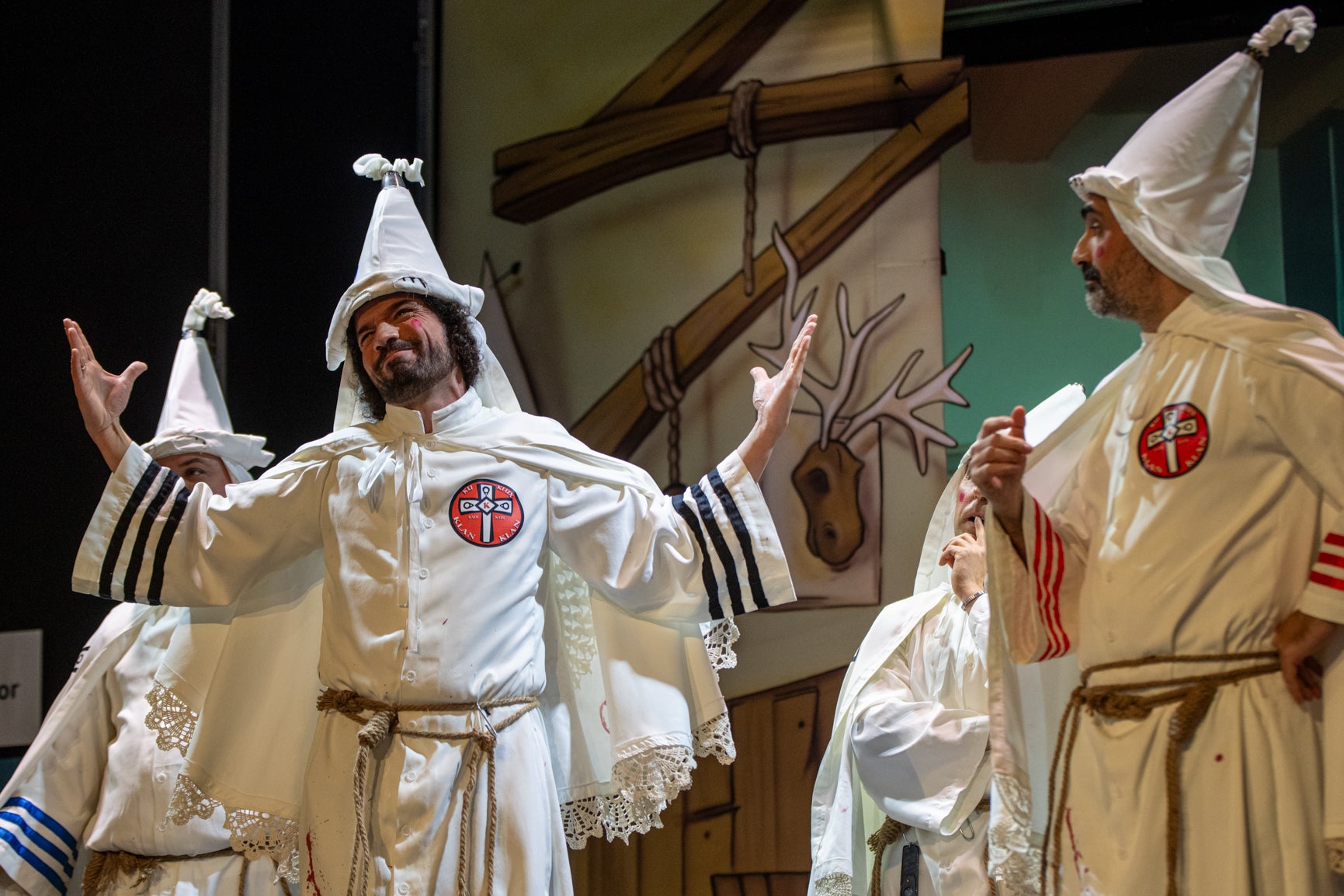 Fotos: el cuarteto Ku Klux Klan Klan en cuartos del COAC 2025