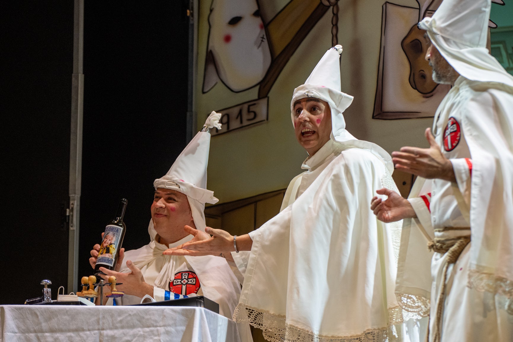 Fotos: el cuarteto Ku Klux Klan Klan en cuartos del COAC 2025