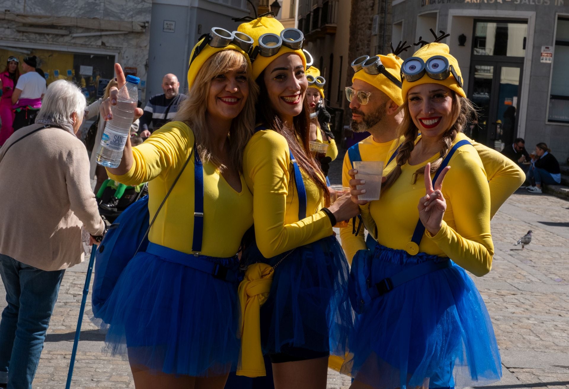 El ambiente del primer sábado de Carnaval, en imágenes