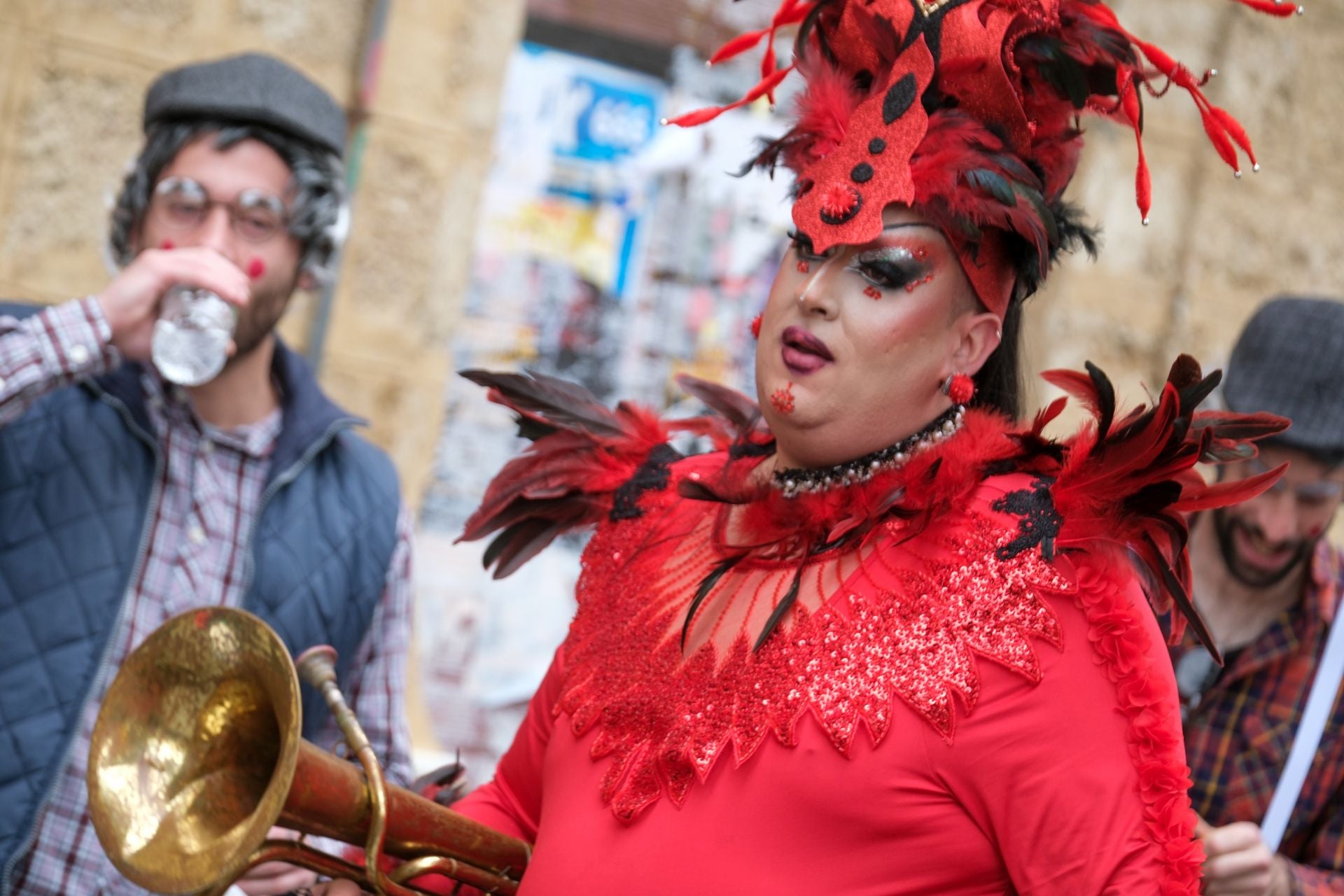 El ambiente del domingo de Carnaval, en imágenes