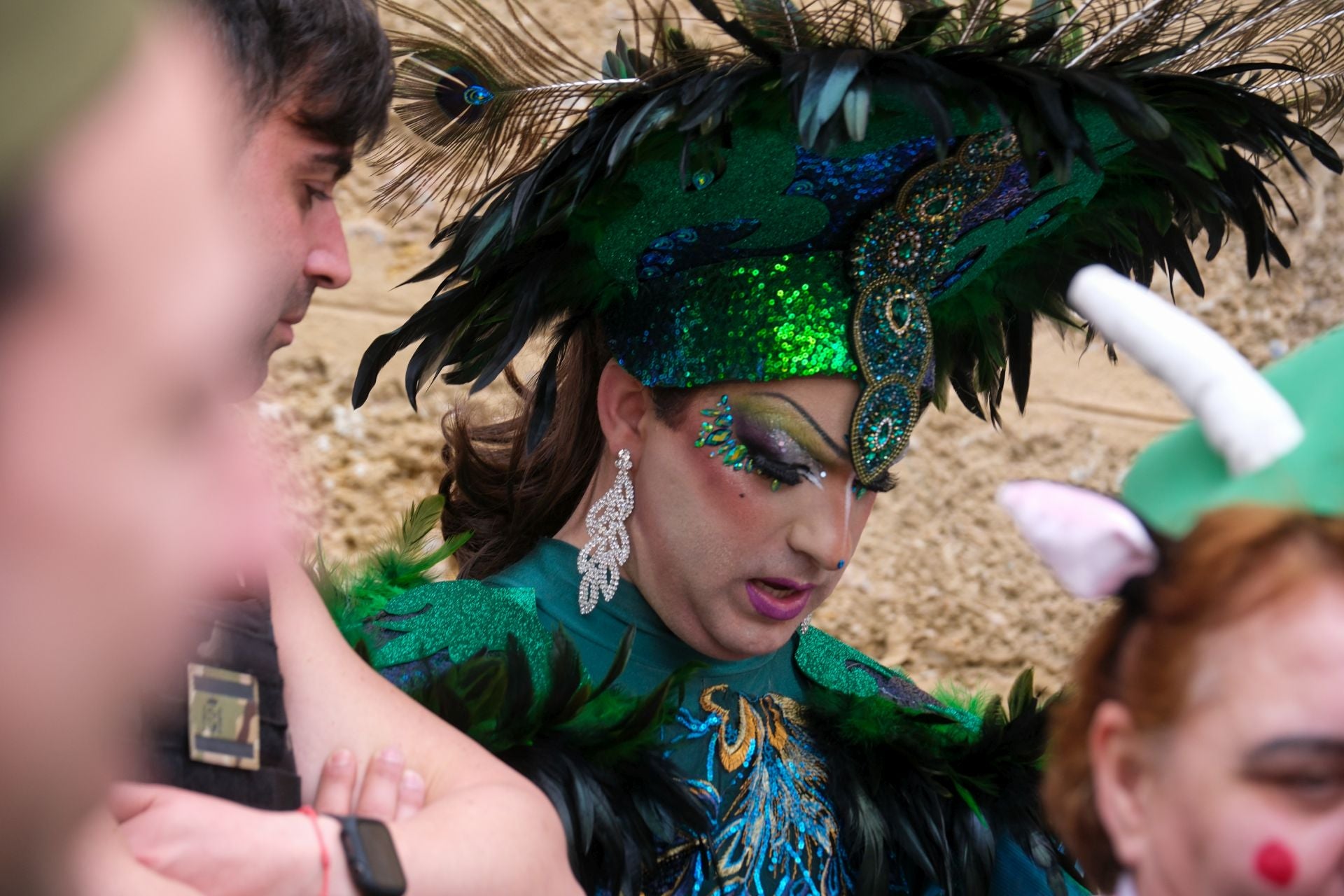 El ambiente del domingo de Carnaval, en imágenes