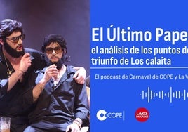 El 'Último Papelillo': el podcast de LA VOZ y Cope Cádiz analiza las puntuaciones finales del jurado en todas las modalidades