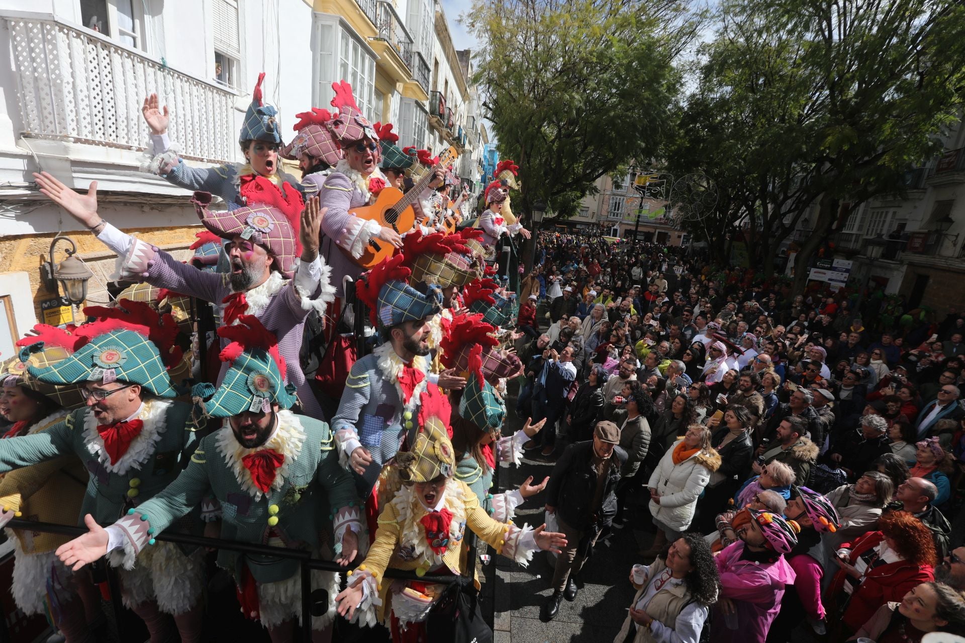 Fotos: Carrusel de coros en el segundo sábado de Carnaval de Cádiz