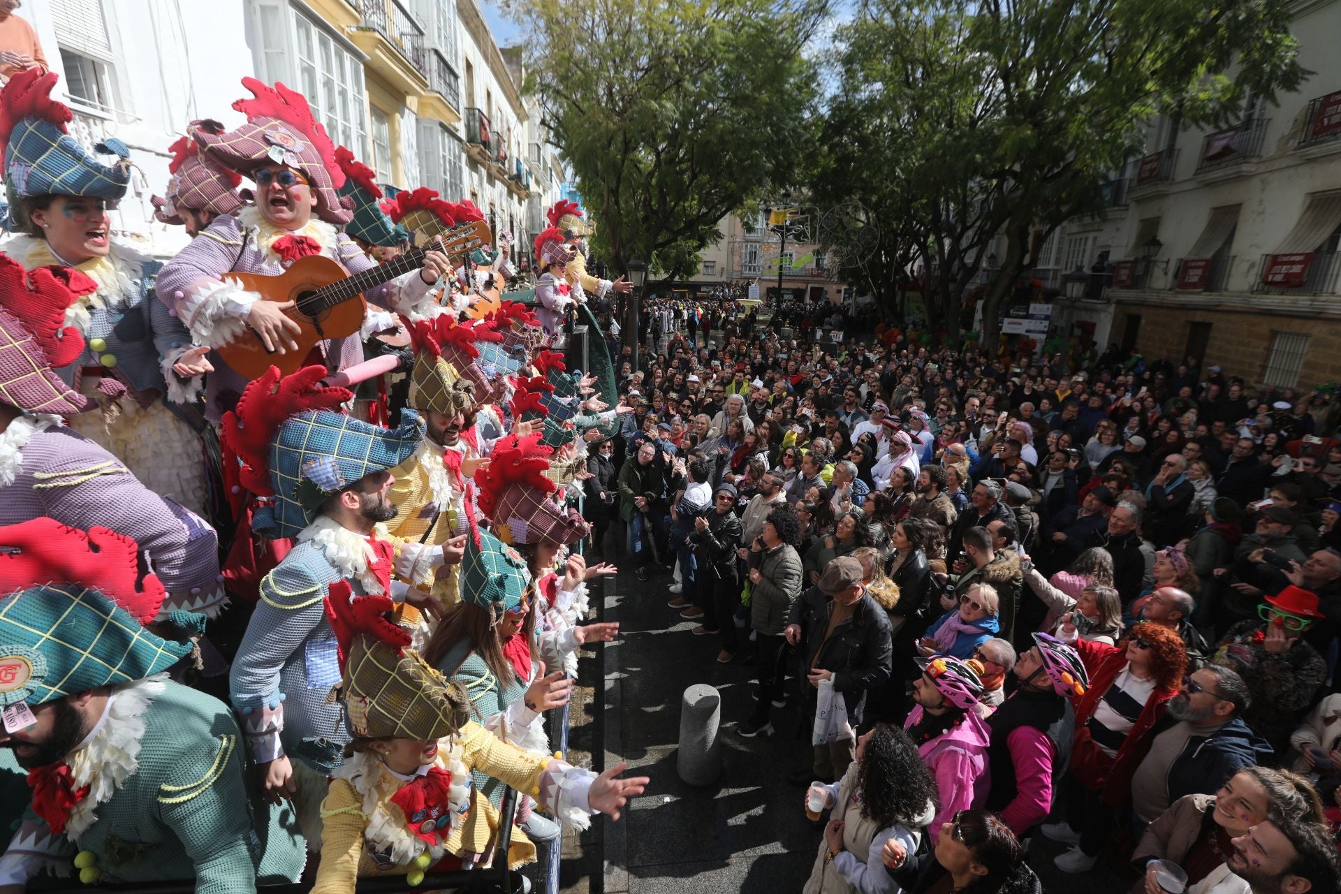 Fotos: Carrusel de coros en el segundo sábado de Carnaval de Cádiz