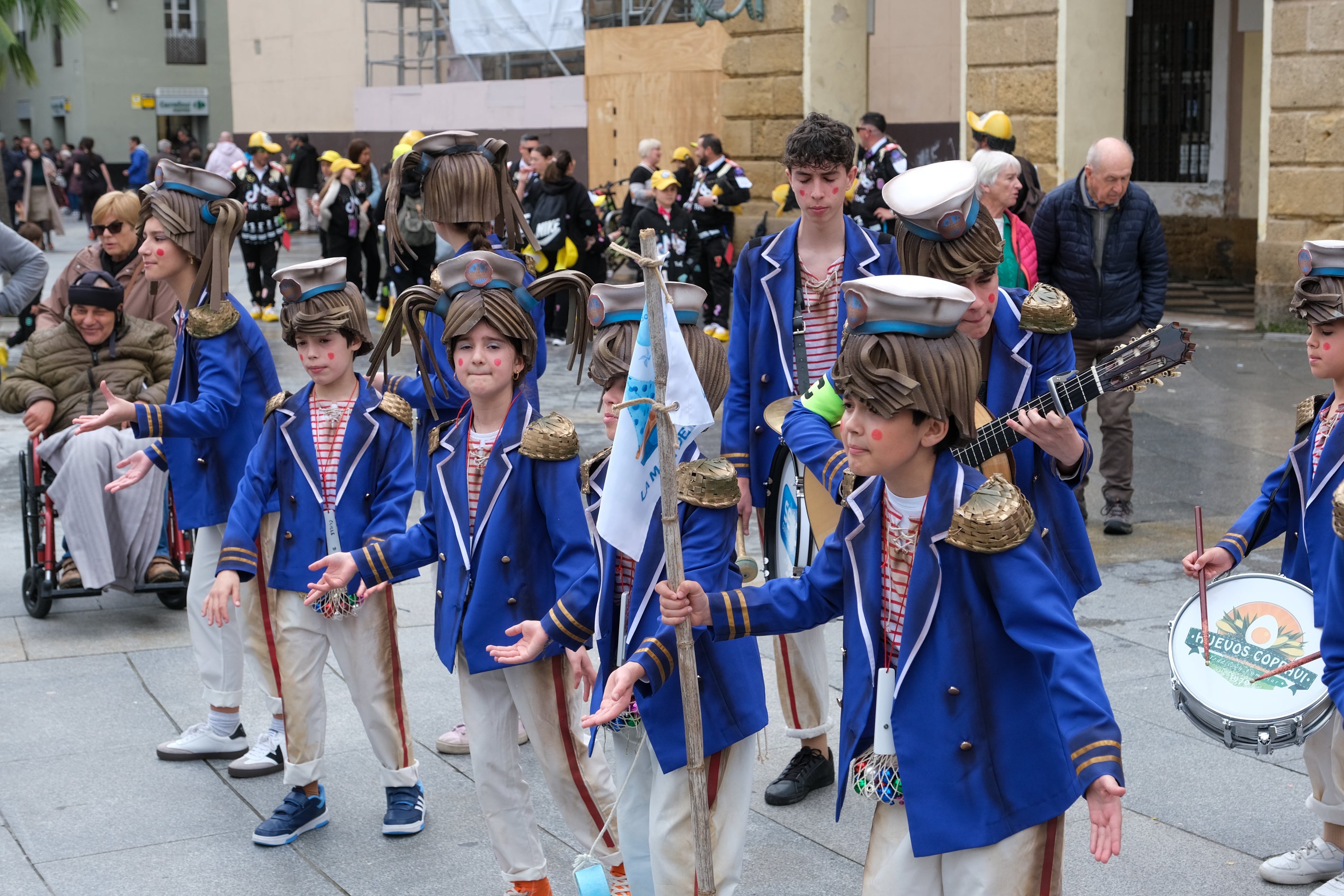 Tregua de lluvia para disfrutar del Carnaval Chiquito