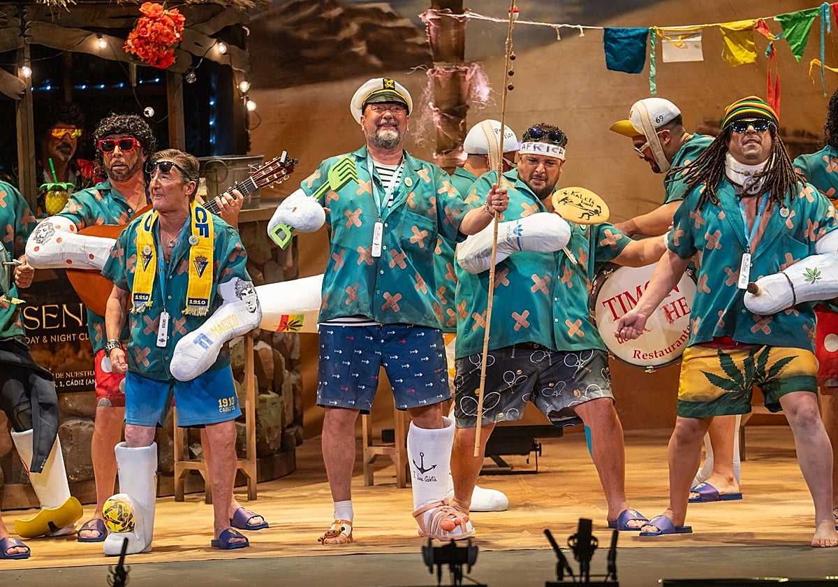 El Sheriff saca la «lupa» en el Falla: El regreso del Lulu marca el pase de unos lisiados con mucho compás