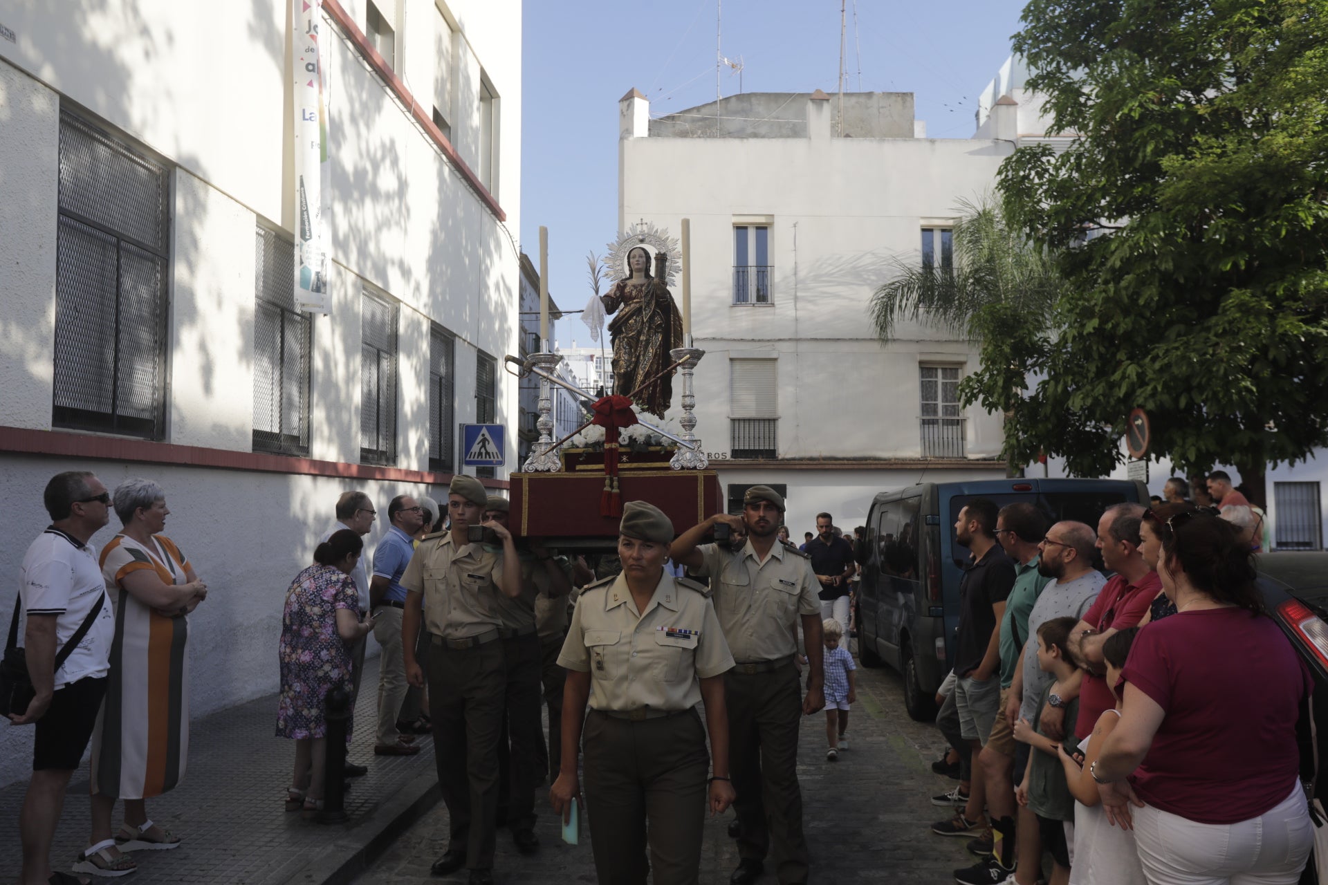 La Castrense vuelve a brillar restaurada y con sus imágenes