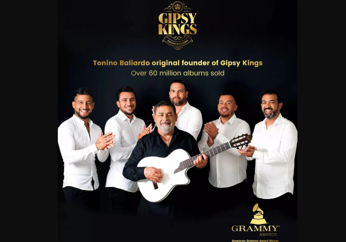 Gipsy Kings Featuring Tonino Baliardo estará en el Concert Music Festival 2023