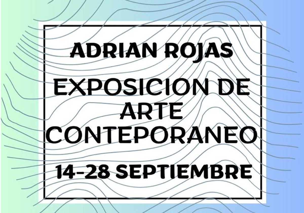 Exposición de arte contemporáneo de Adrián Rojas en la Casa de la Juventud de Cádiz