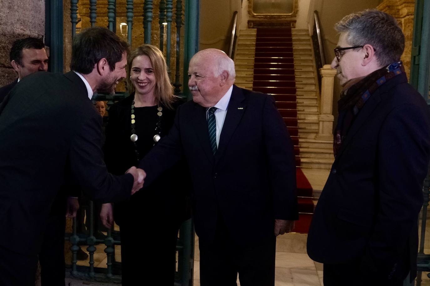 Fotos: Recepción de Ernest Urtasun a los galardonados con las Medallas al Mérito de Bellas Artes 2022