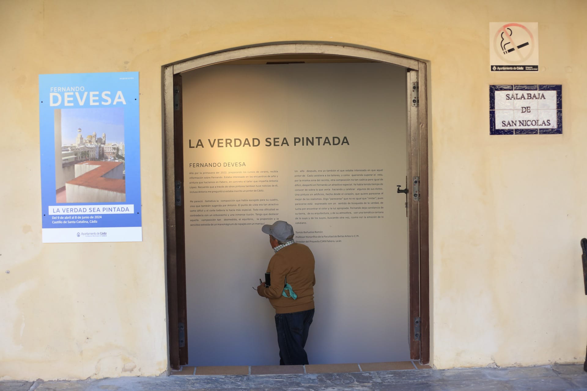 Fernando Devesa inaugura su exposición &#039;La verdad sea pintada&#039;