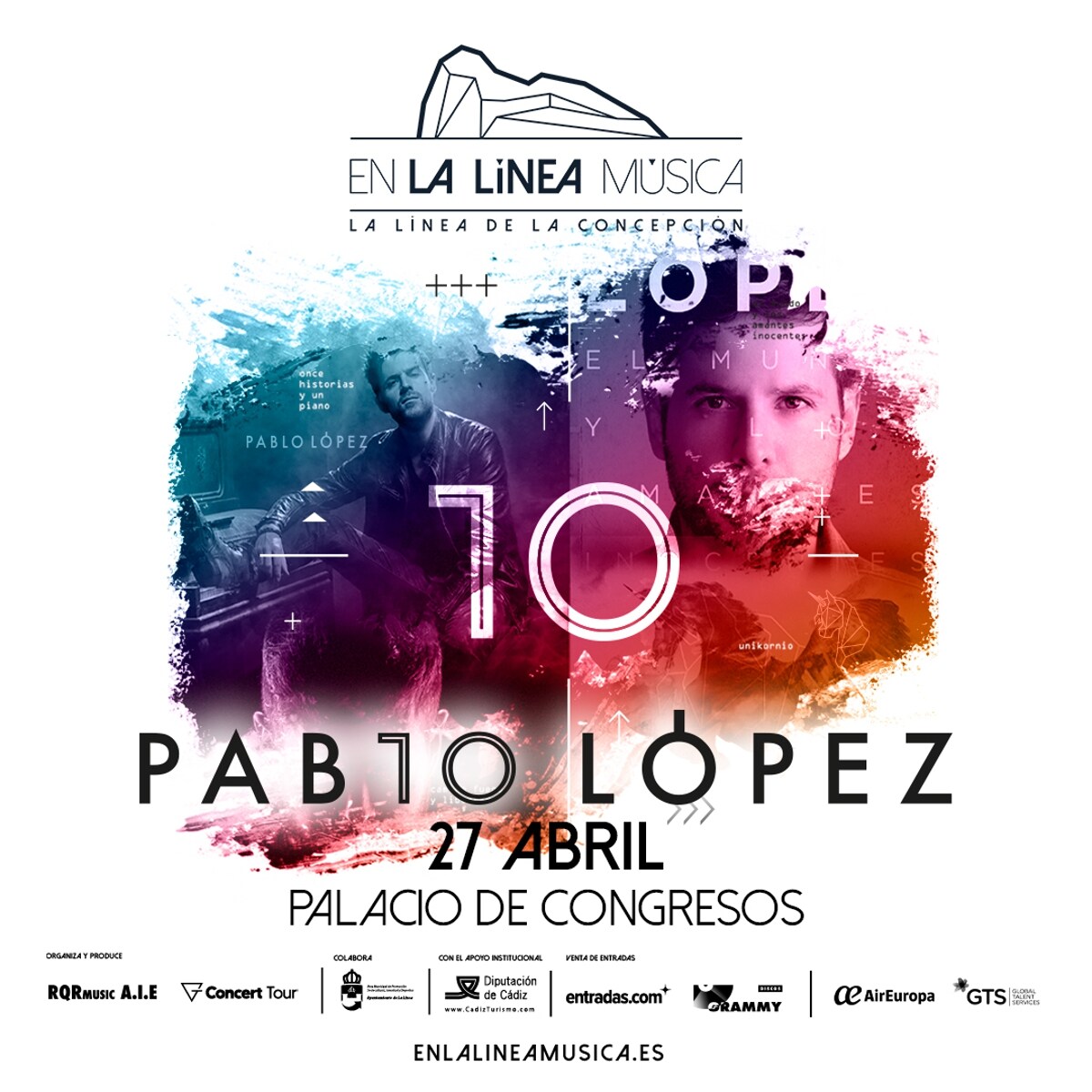 En La Línea Música 2024 continúa este sábado con el directo de Pablo López