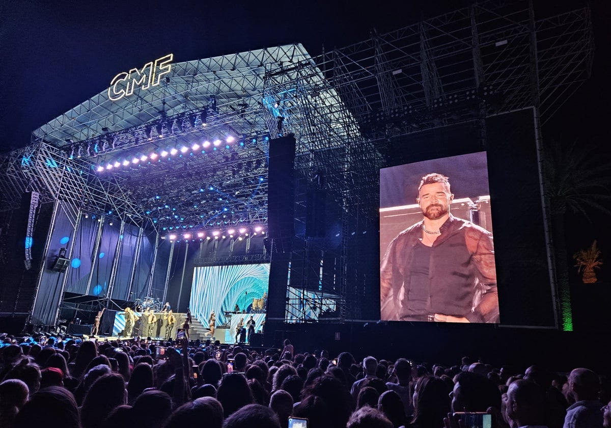 Ricky Martin celebra en Chiclana &#039;La copa de la vida&#039;