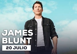 La música de James Blunt llega este sábado a Chiclana