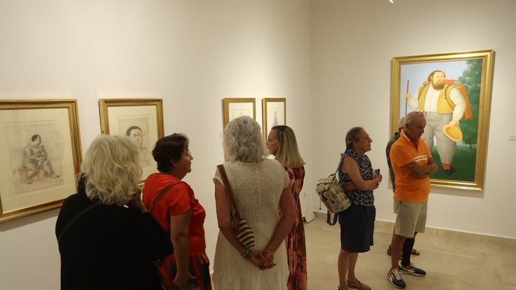 La Fundación Cajasol inaugura en Cádiz la muestra 'Fernando Botero. Sensualidad y melancolía'