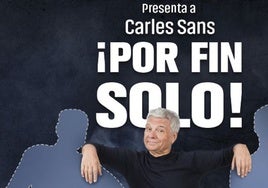 Carles Sans, componente de Tricicle, presenta en el Falla la comedia 'Por fin solo!'