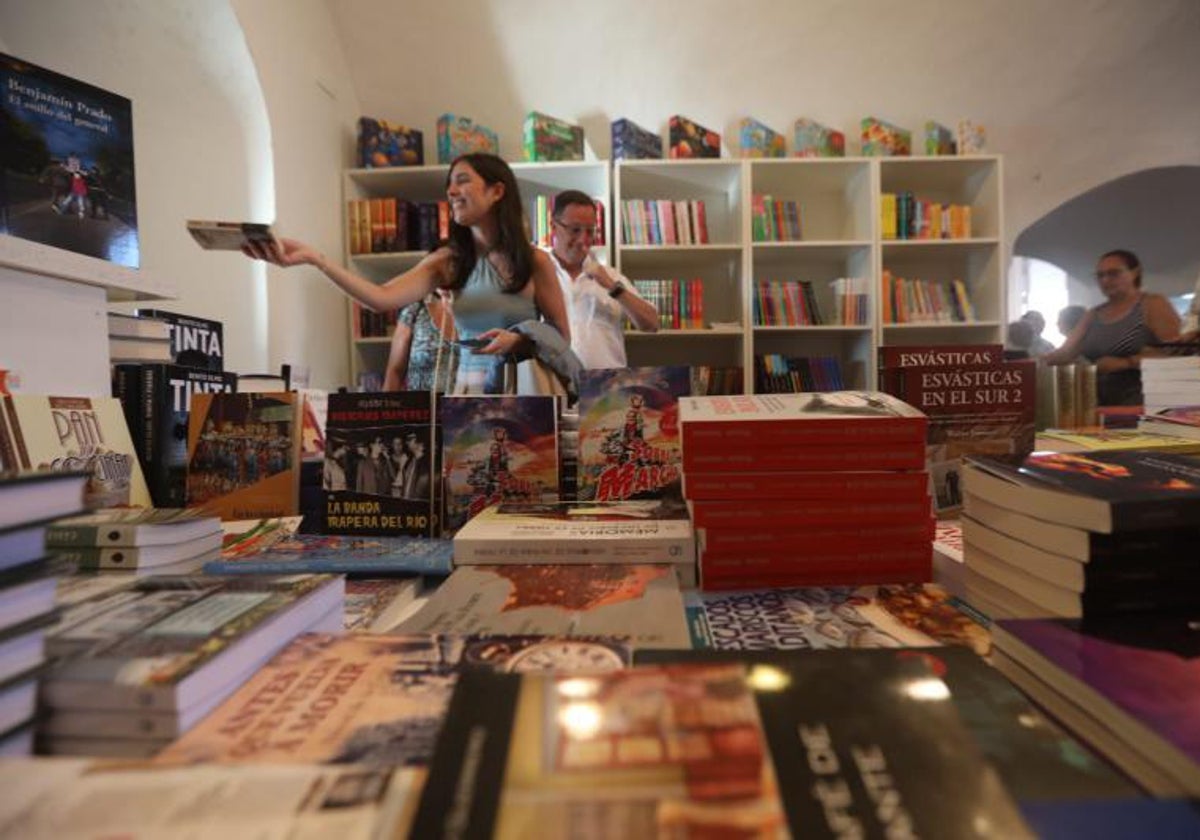 Feria del Libro en Cádiz el pasado verano.