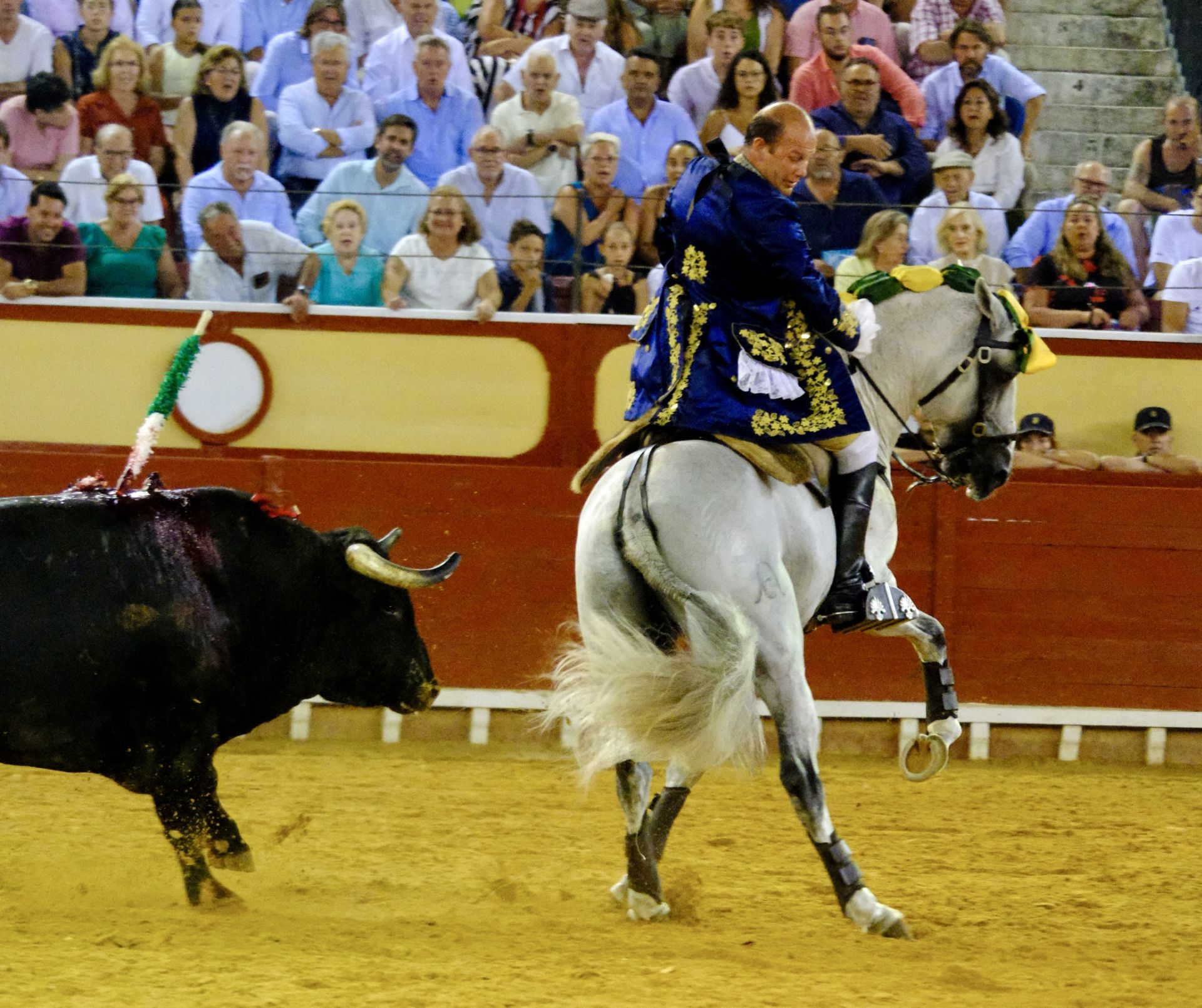 Fotos: Rui Fernandes y Diego Ventura salen a hombros en la nocturna de rejones de El Puerto