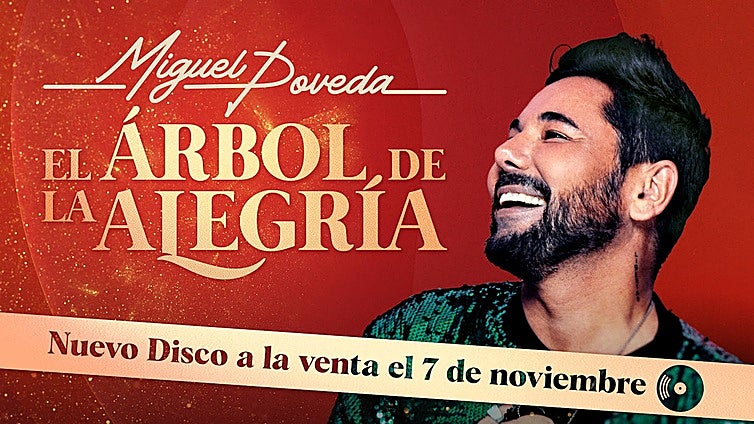 Miguel Poveda estará en Cádiz con 'El Árbol de la Alegría'