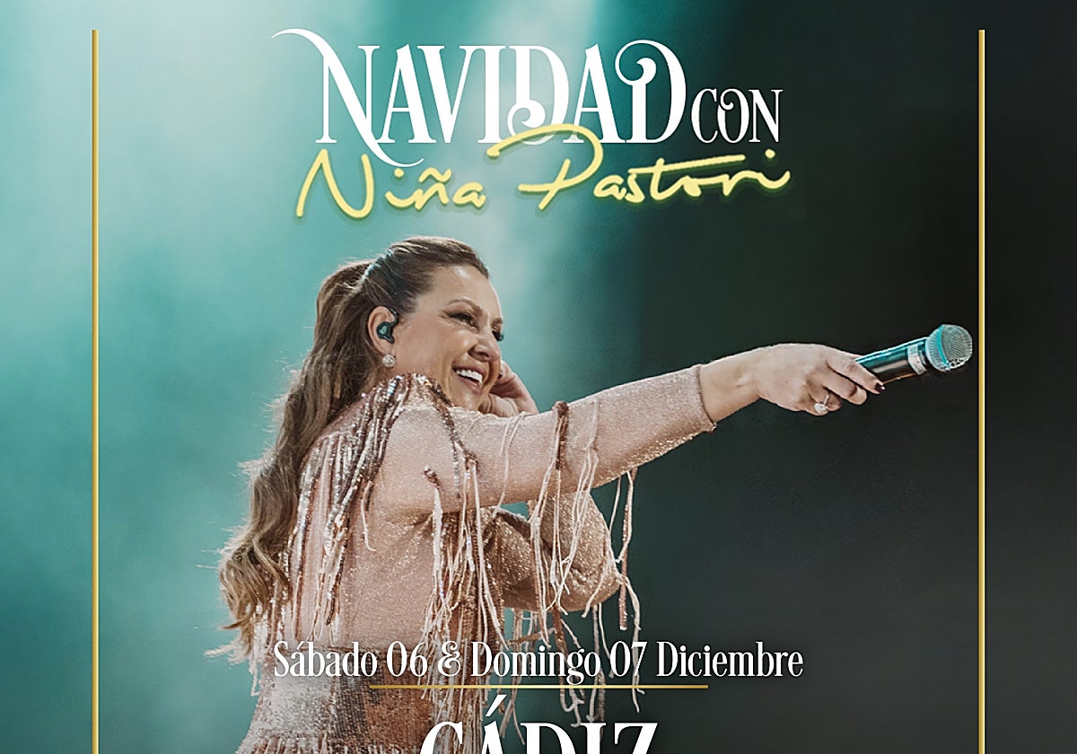 Niña Pastori confirma dos fechas en el Gran Teatro Falla con su gira navideña en 2025