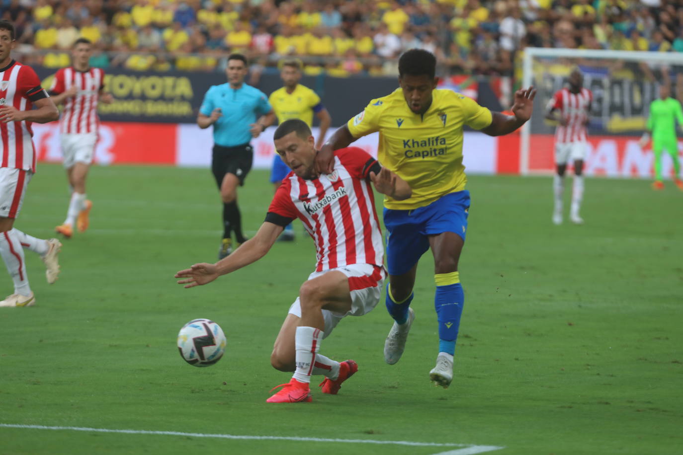 Las imágenes del partido Cádiz CF-Athletic de Bilbao en Carranza