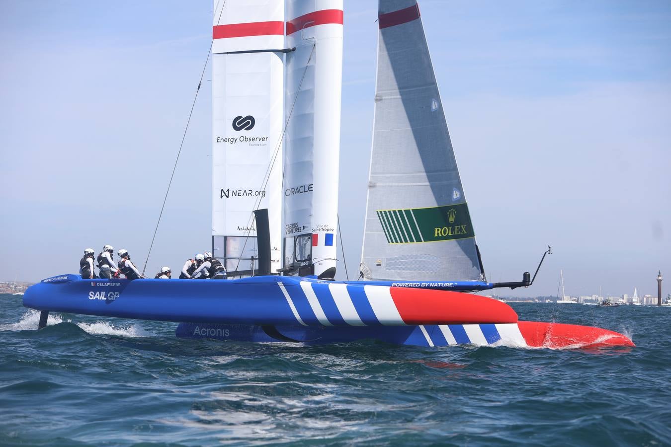 Disfruta de las mejores imágenes del primer día de SailGP en Cádiz