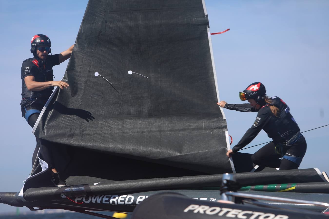 Disfruta de las mejores imágenes del primer día de SailGP en Cádiz