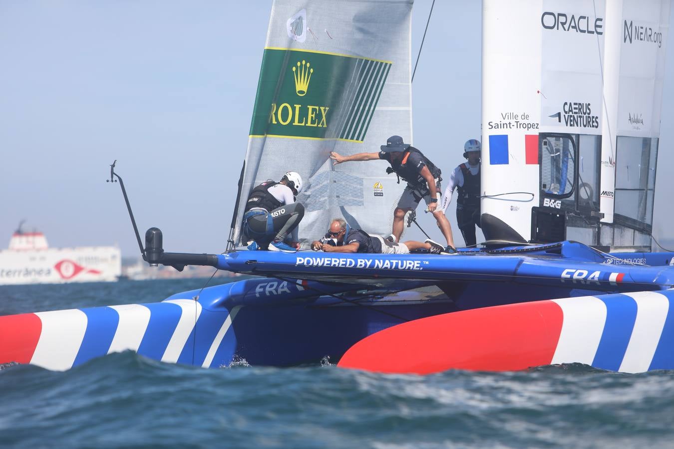 Disfruta de las mejores imágenes del primer día de SailGP en Cádiz