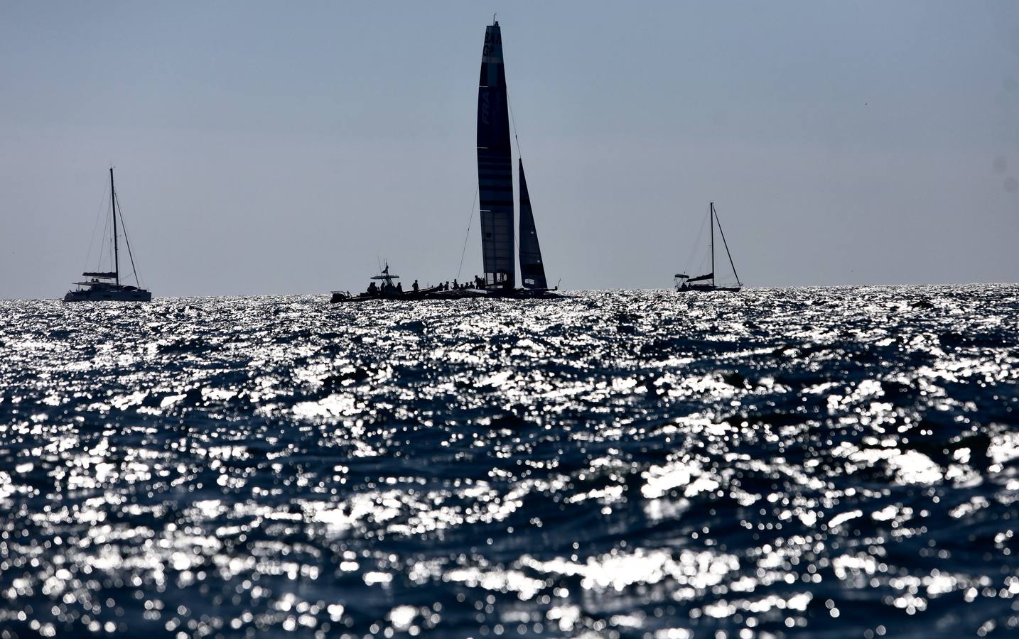 Disfruta de las mejores imágenes del primer día de SailGP en Cádiz