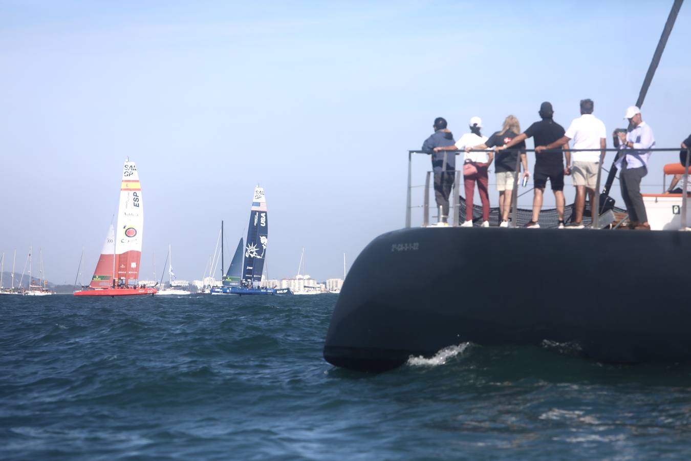 Disfruta de las mejores imágenes del primer día de SailGP en Cádiz