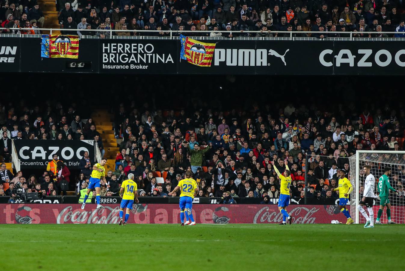 Fotos: El encuentro Valencia-Cádiz, en imágenes