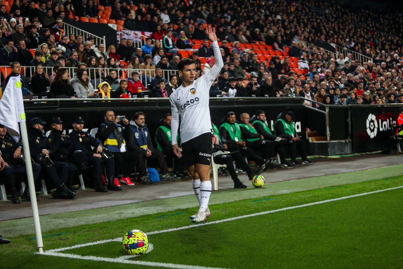 Fotos: El encuentro Valencia-Cádiz, en imágenes