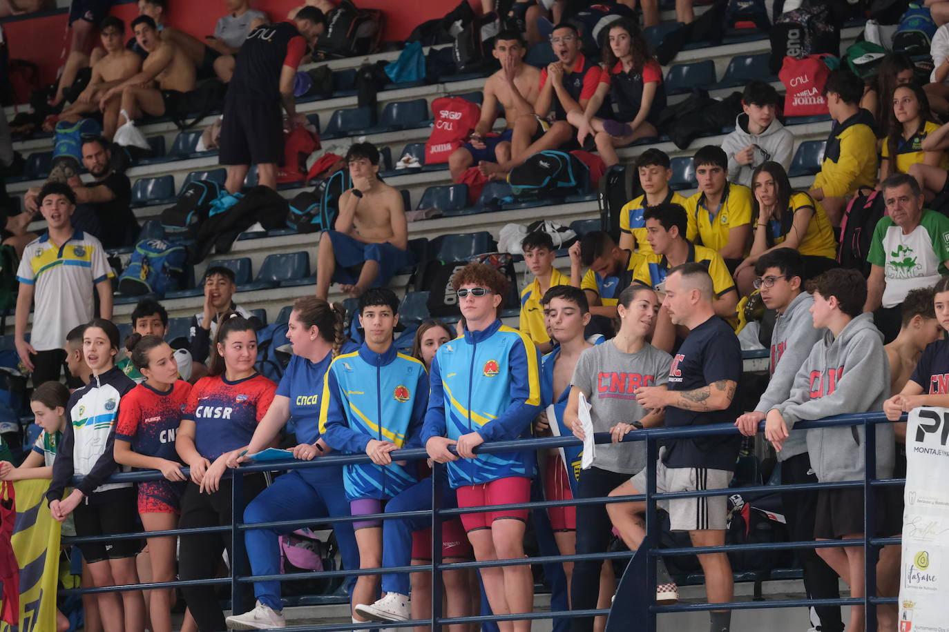 Fotos: Ambiente de gala en el campeonato andaluz de natación que se celebra en Cádiz