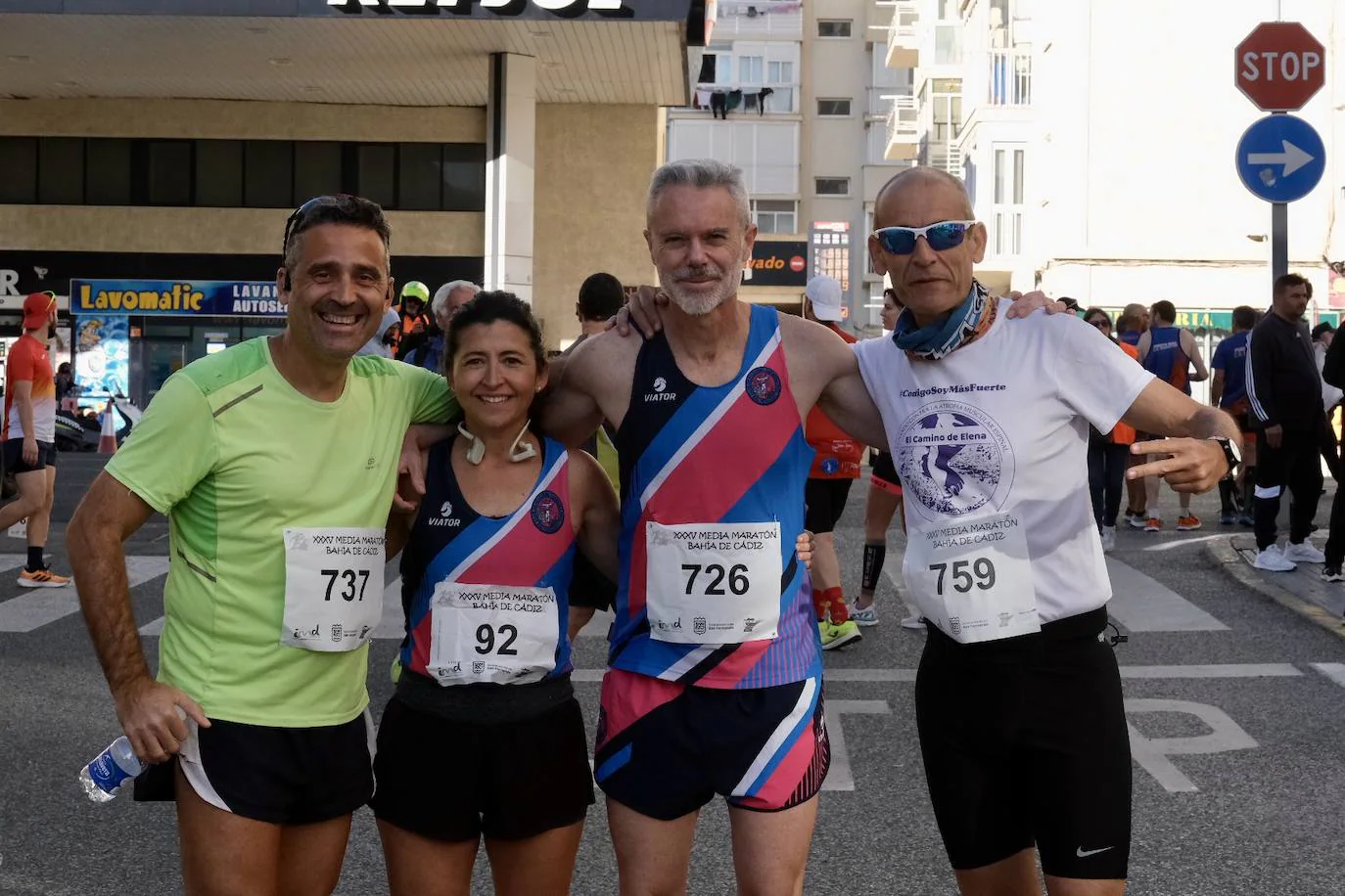 Las imágenes de la XXXV Media Maratón Bahía de Cádiz 2023