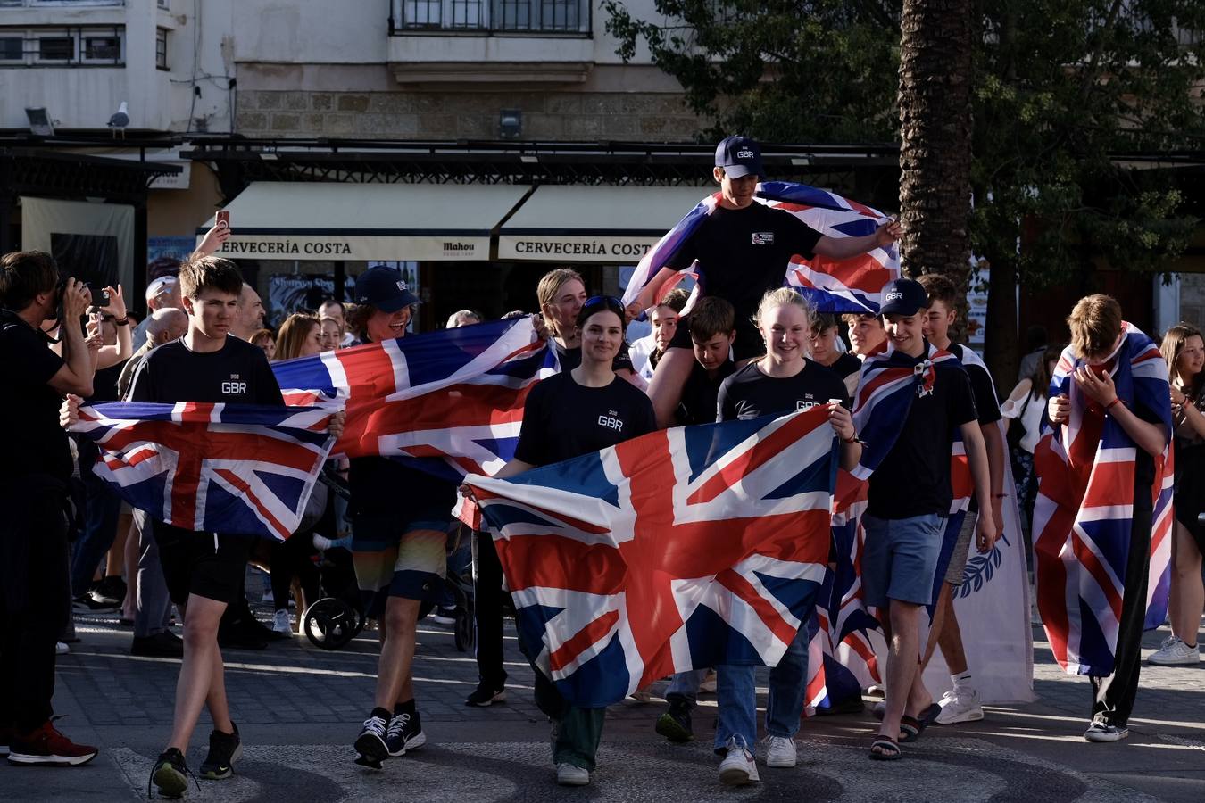 Fotos: Desfile de banderas del Campeonato de Europa de ILCA 4