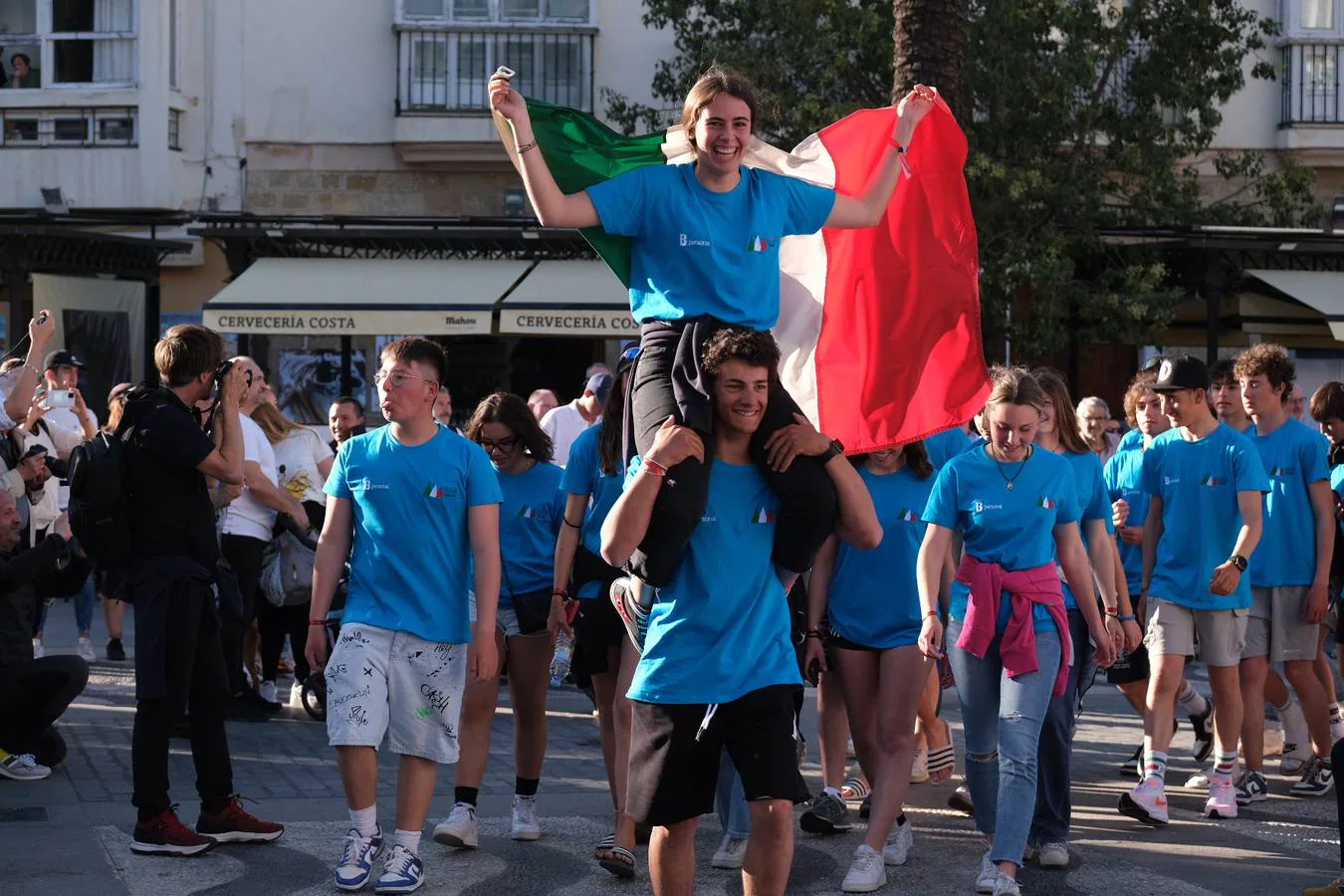 Fotos: Desfile de banderas del Campeonato de Europa de ILCA 4
